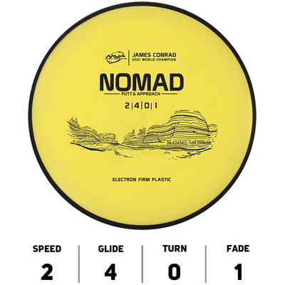 Nomad Electron Firm James Conrad Signature - MVP Disc Sports