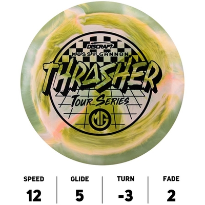 Thrasher Esp Swirl Tour Series 2022 Missy Gannon - Discraft