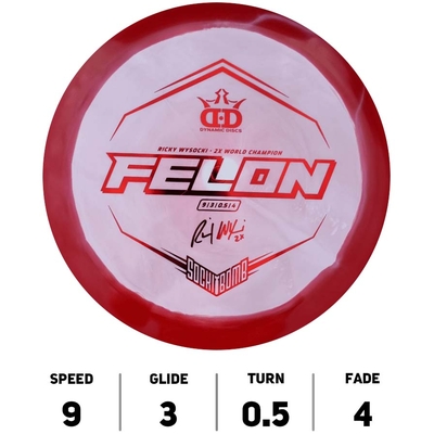 Felon Fuzion Orbital Ricky Wysocki Sockibomb - Dynamic Discs