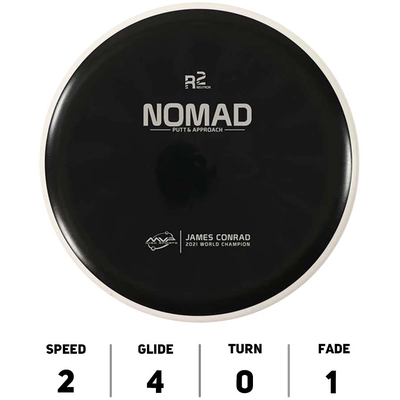 Nomad R2 Neutron James Conrad World Champion 2021 - MVP Disc Sports