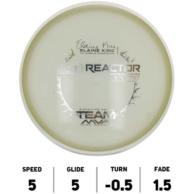 Reactor Eclipse Helaine King 5th Time World Champion-MVP-Disc-Sports