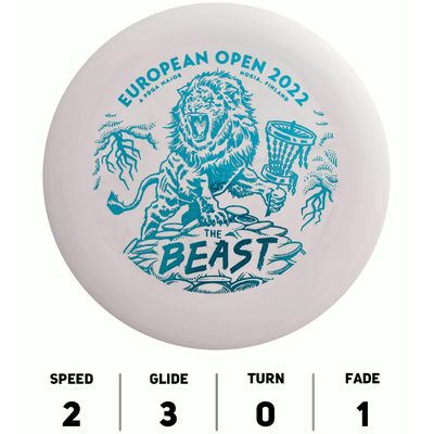 P2 D Line Flex 1 The Beast European Open 2022 - Discmania Originals