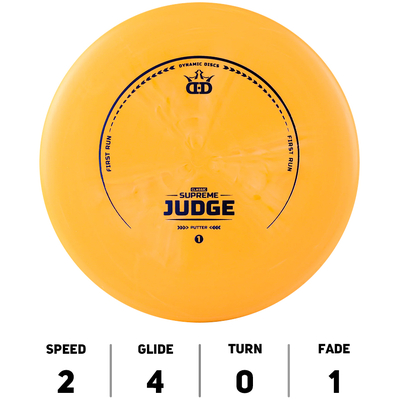 Judge Classic Supreme First Run- Dynamic Discs