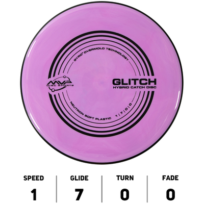 Glitch Neutron Soft Hybrid Catch Disc - MVP Disc Sports