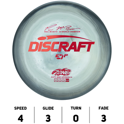 Zone Esp Paul Mc Beth 6 X Signature Series - Discraft