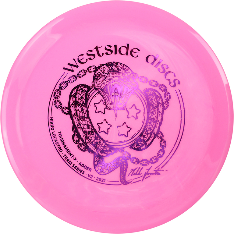 Hole19 Westside Discs Tournament-X Adder Nikko V2 Rose