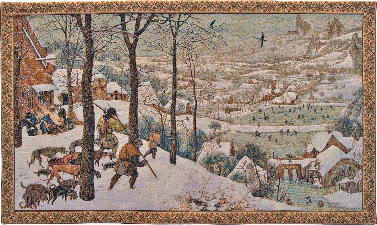 chasseurs dans la neige