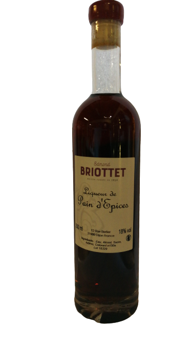 Liqueur de pain d'épices 20cl Edmond Briottet - Liqueurs et