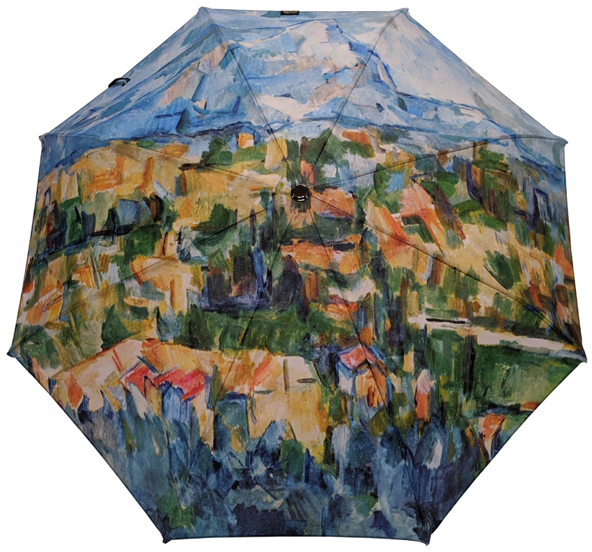 Parapluie mini automatique Paul Cézanne Montagne Sainte Victoire