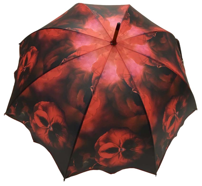 2021-parapluie-long-pensée rouge-face