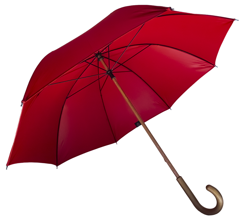 Parapluie ville rouge