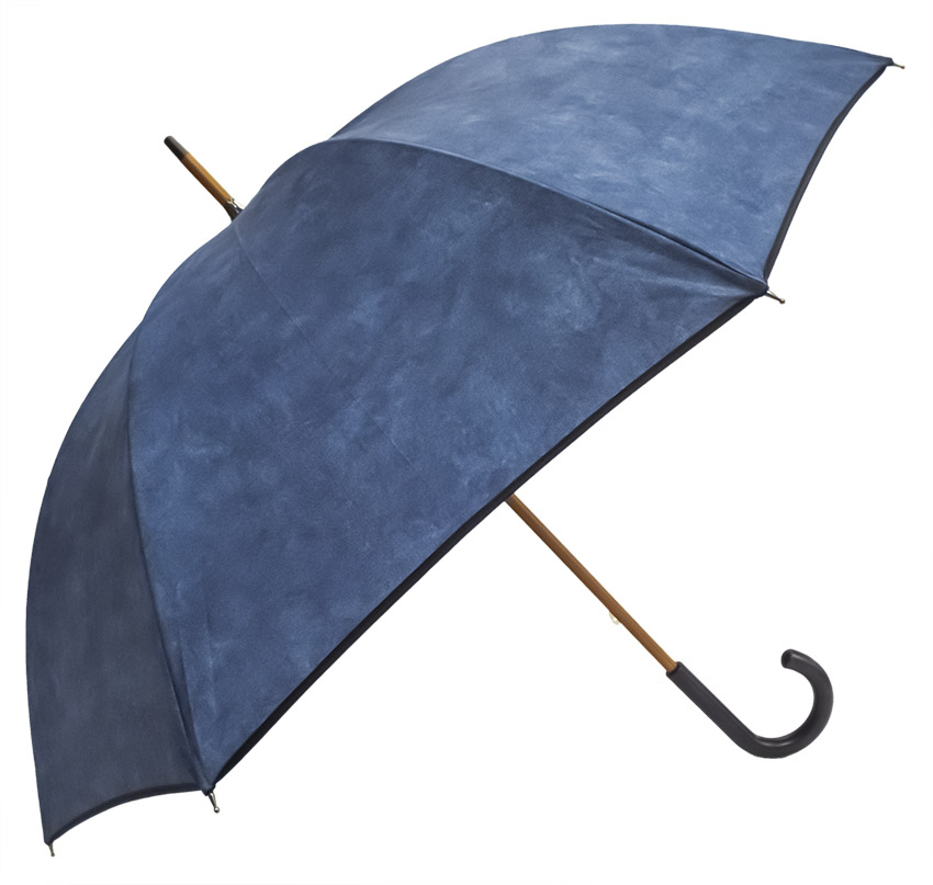 parapluie_ville_suedine_poignee_teintee_bleue_2
