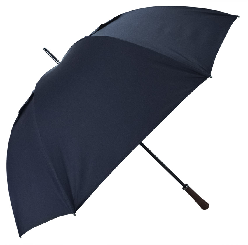Parapluie golf anti-vent bleu marine