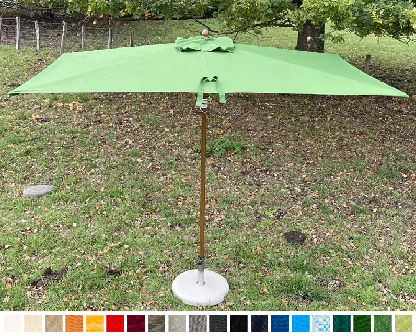 gamme parasol bois 3x2