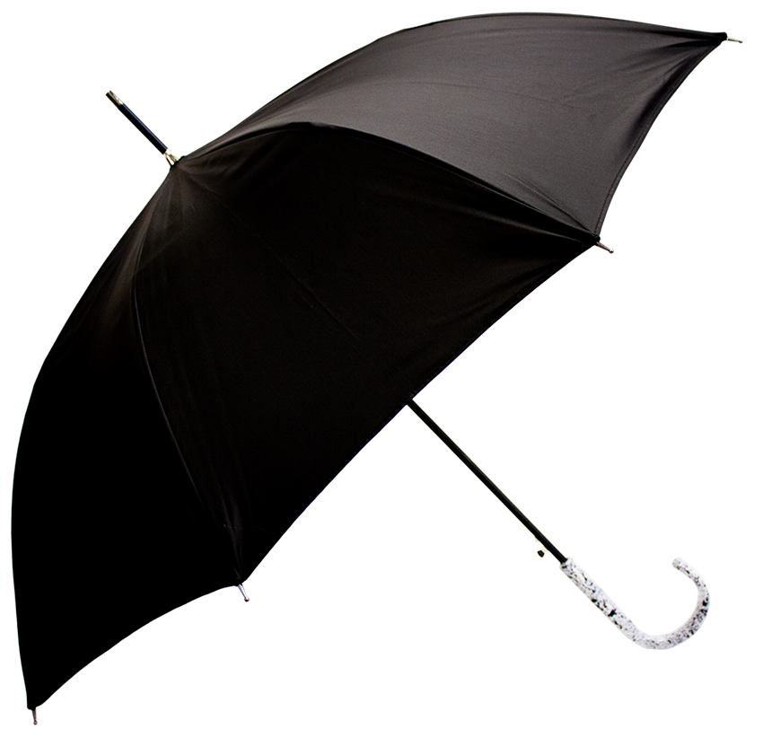 parapluie droit noir doublé chats 1
