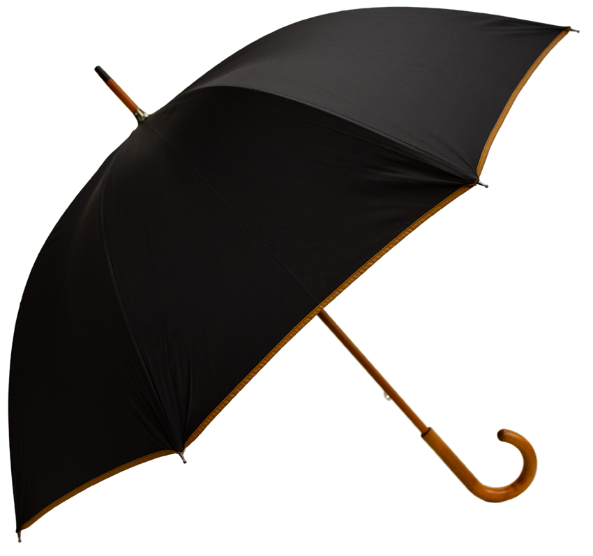 parapluie-droit-noir-biais-camel-1