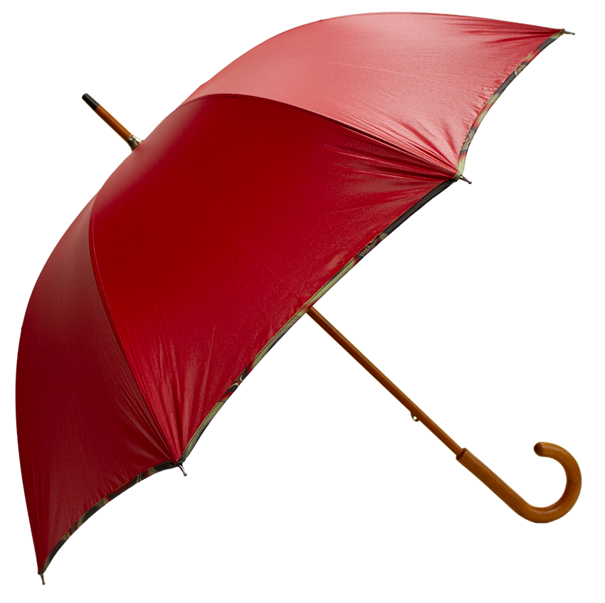 parapluie-droit-carmin-biais-motif-vert-1