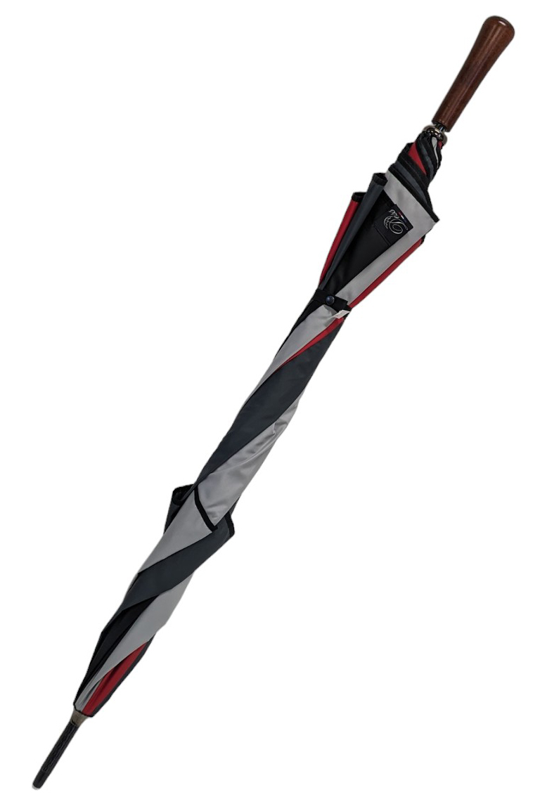 parapluie golf anti vent rouge noir gris 3