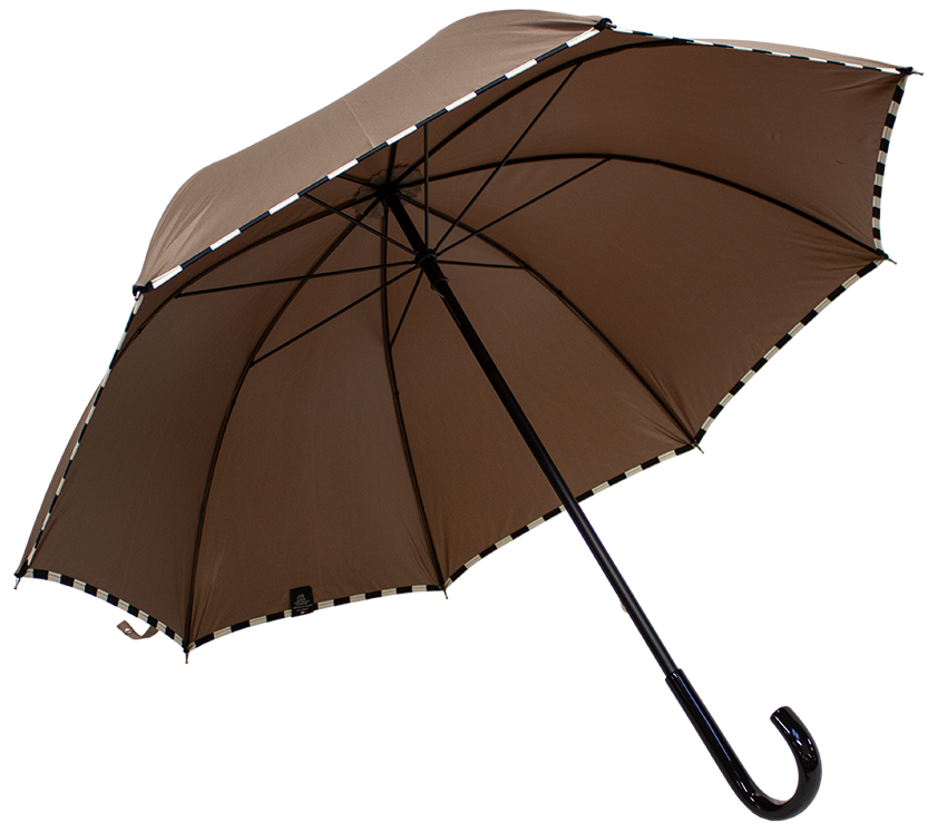 parapluie-droit-taupe-damier-4