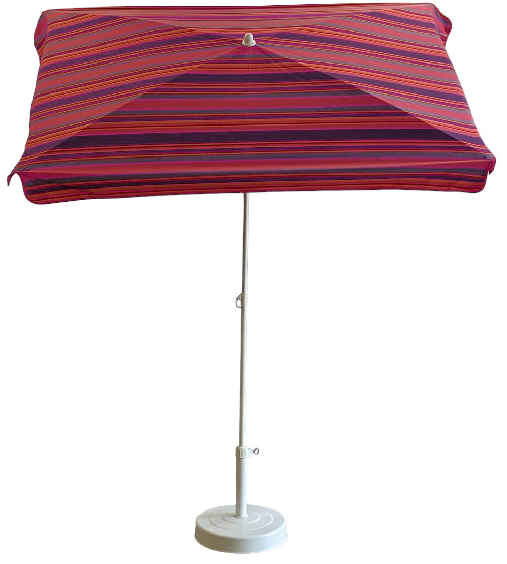 parasol-rect-rayure-fushia-165003