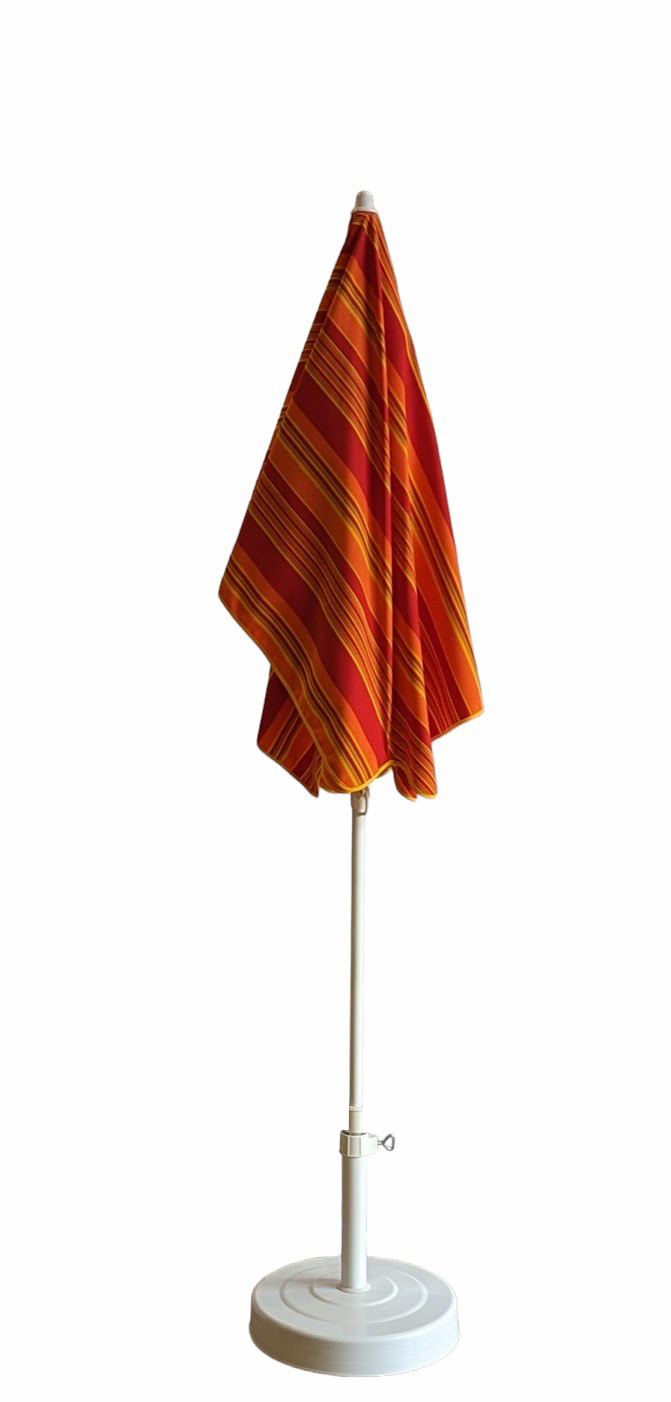 parasol-rect-rayure-orange-165003
