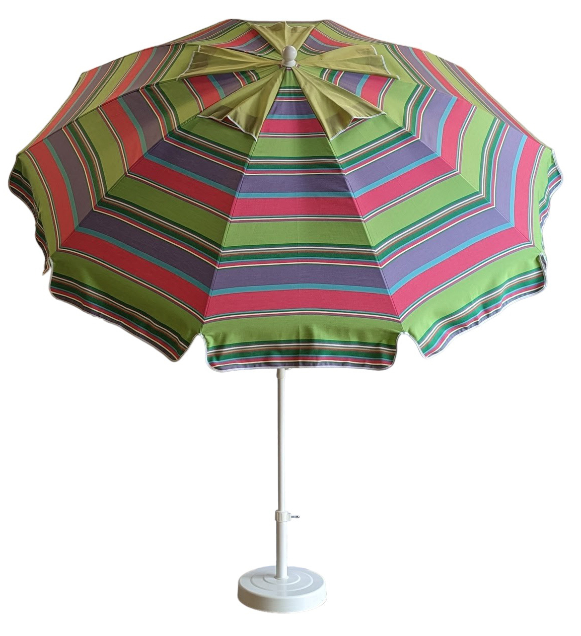 parasol-rond-240-rayure-vertviolet 003