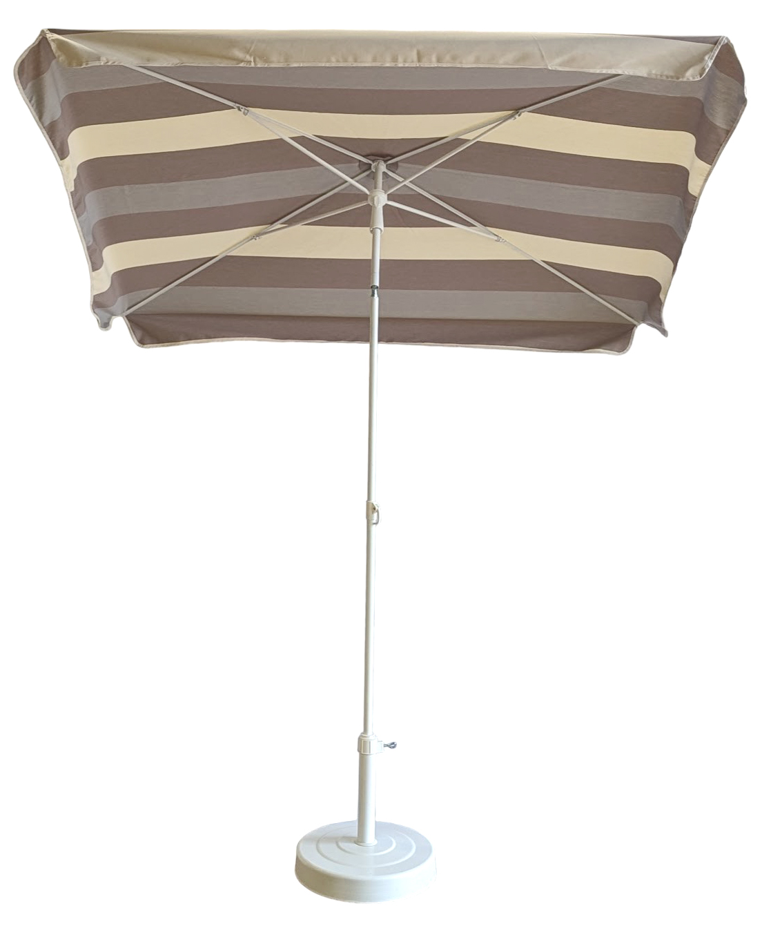parasol-rect-rayure-beige-165004