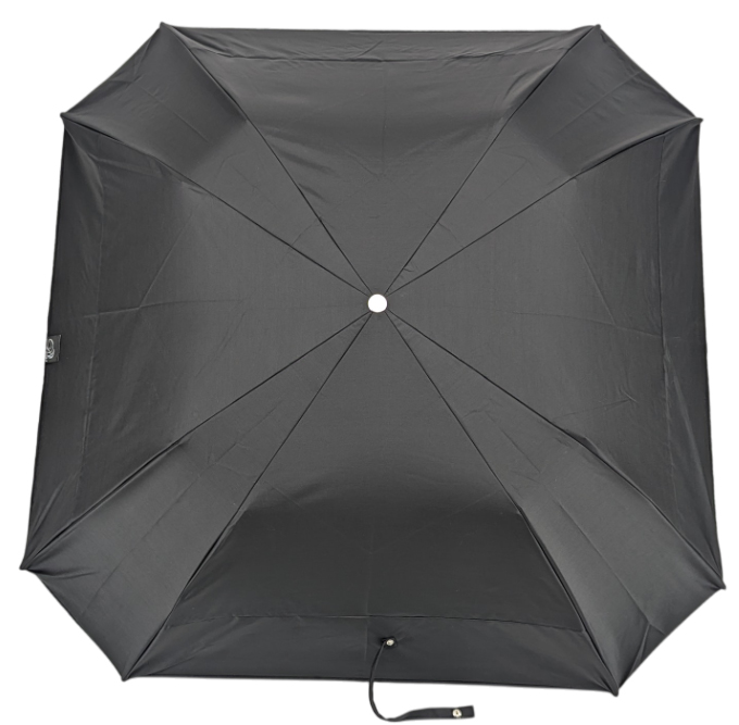 parapluie pliant acier carré noir