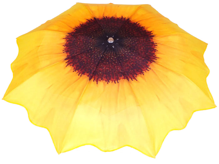 Parapluie mini tournesol