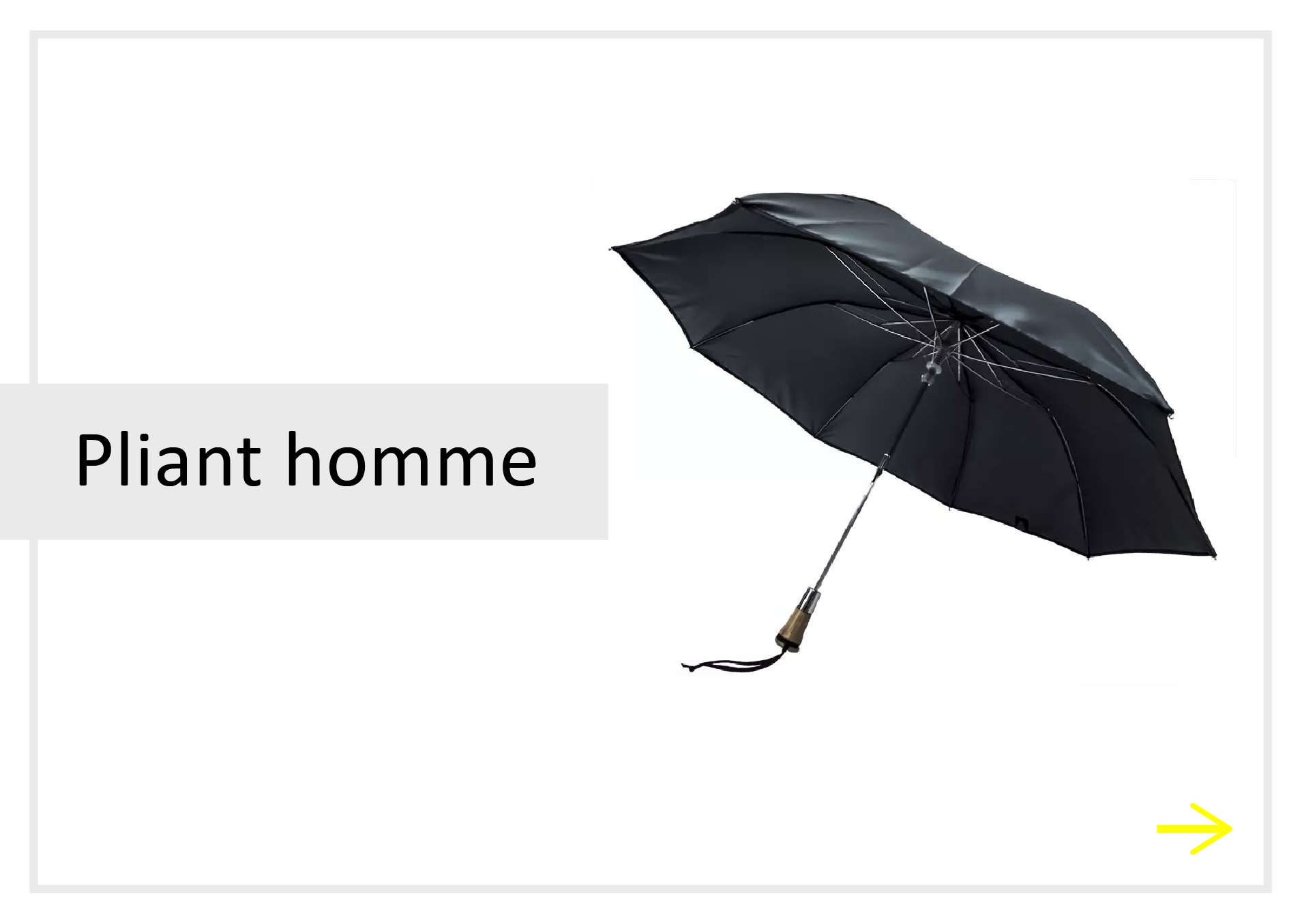 lien parapluies pliants homme