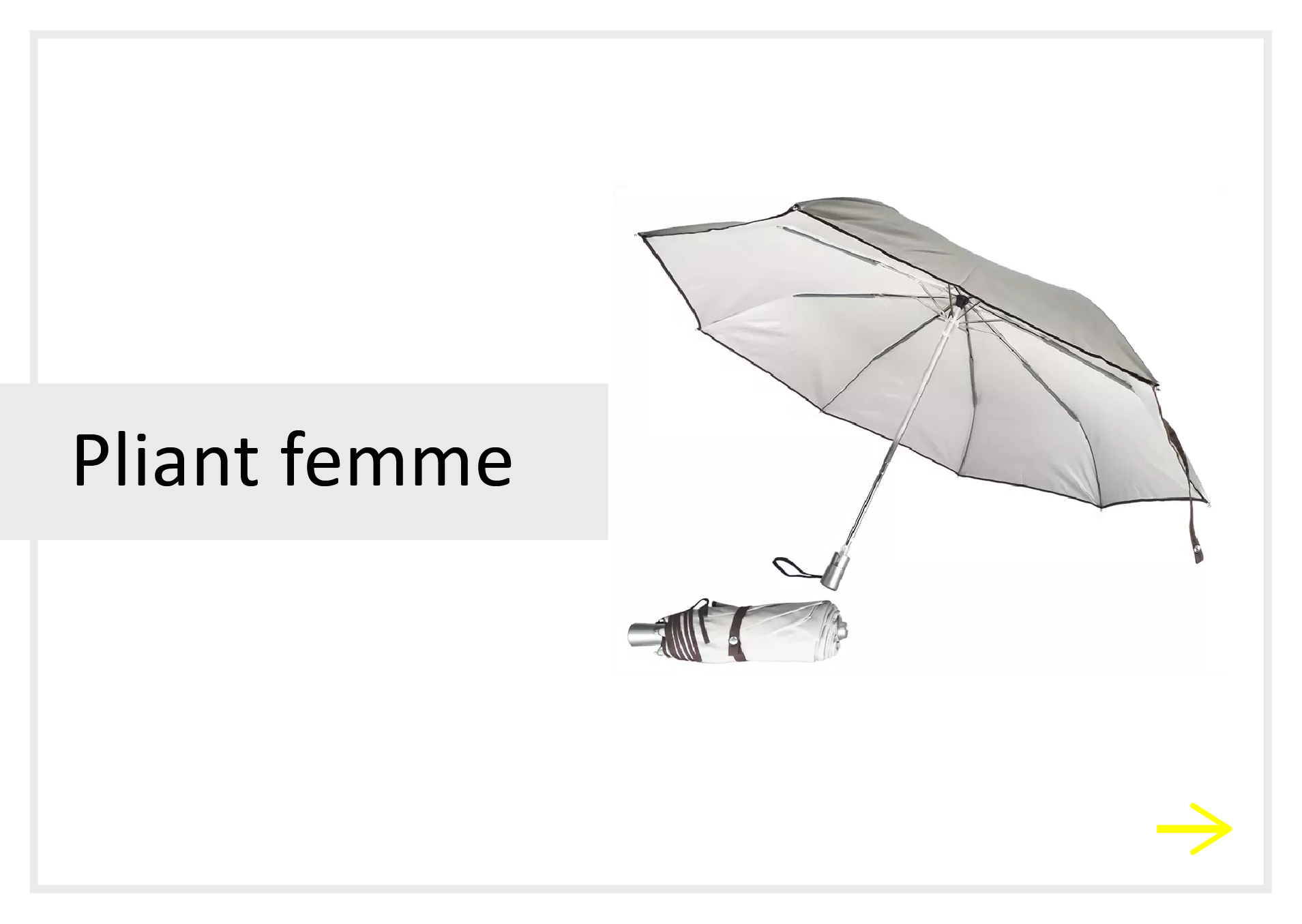 lien parapluies pliants femme