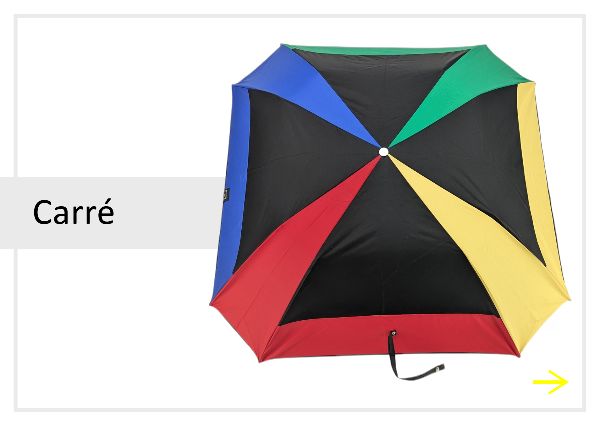 lien parapluie carré