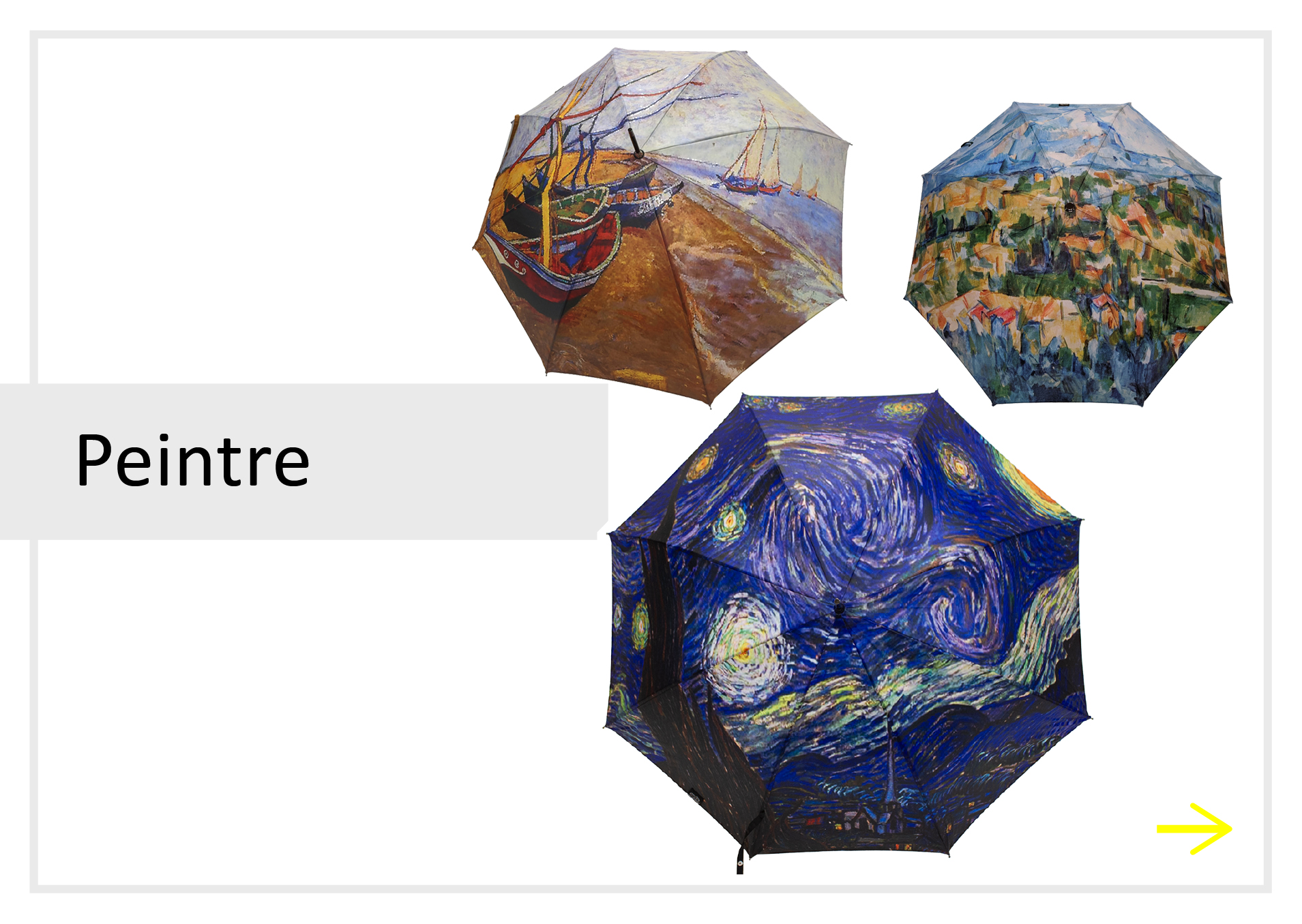 lien parapluies peintres
