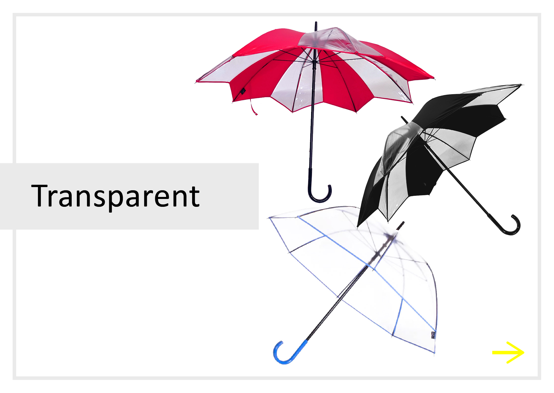 lien parapluies transparents