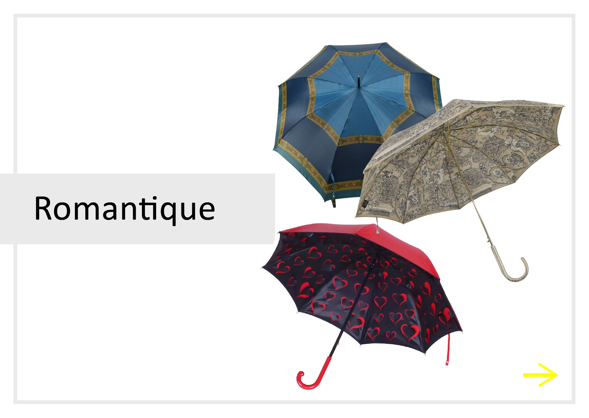 lien parapluies romantiques