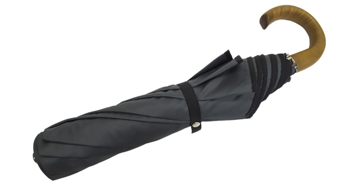 DORRISO Homme Femme Automatique Parapluie Pliant Coupe-vent Entreprise Voyage Ombrelle Grand étanche Portable Parapluie De Voyage, Noir, L, Parapluie Pliant