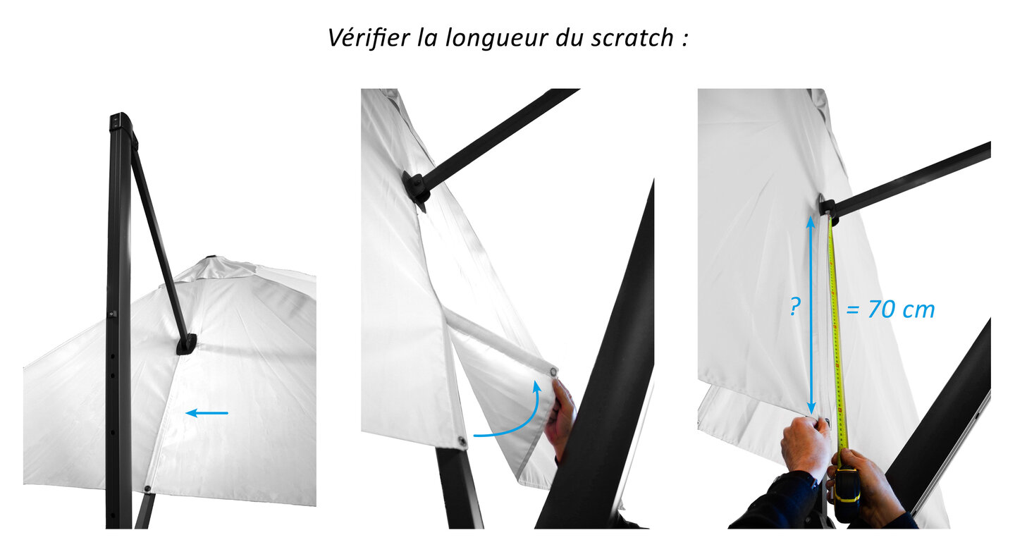 Toile de rechange pour parasol de terrasse, Protection UV, Imperméable, Toile de parasol à 8 baleines, Lac bleu (Toile de parasol seule, 3 m) | Leroy Merlin Toile de rechange pour parasol de terrasse, Protection UV, Imperméable, Toile de parasol à 8 baleines, Lac bleu (Toile de parasol seule, 3 m) | Leroy Merlin