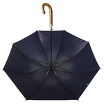 Parapluie_ville_poignee_courbe_cuir_bleu_marine_3