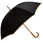 parapluie-droit-noir-biais-camel-1