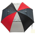 parapluie golf anti vent rouge noir gris 2