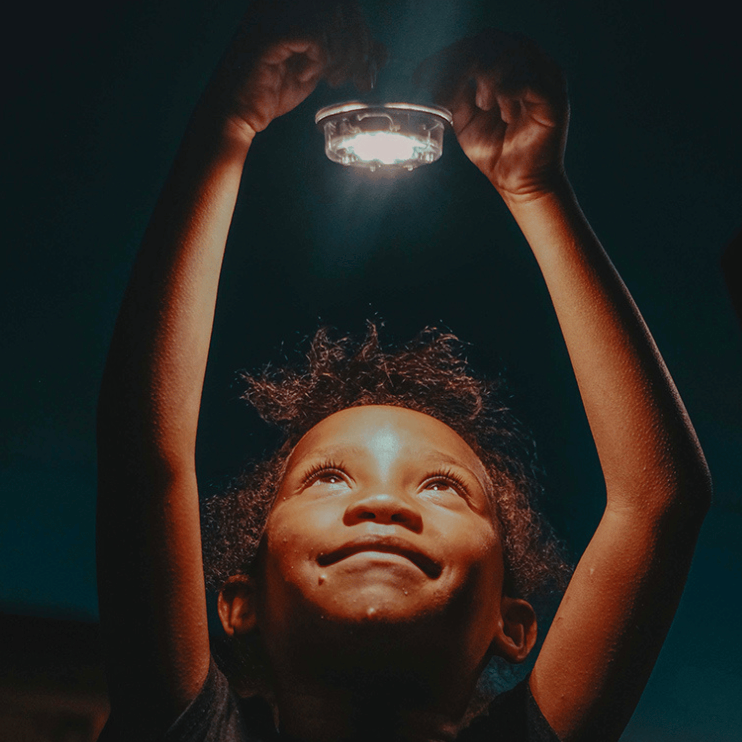Module Somo lampe solaire led étanche avec enfant Cape Town