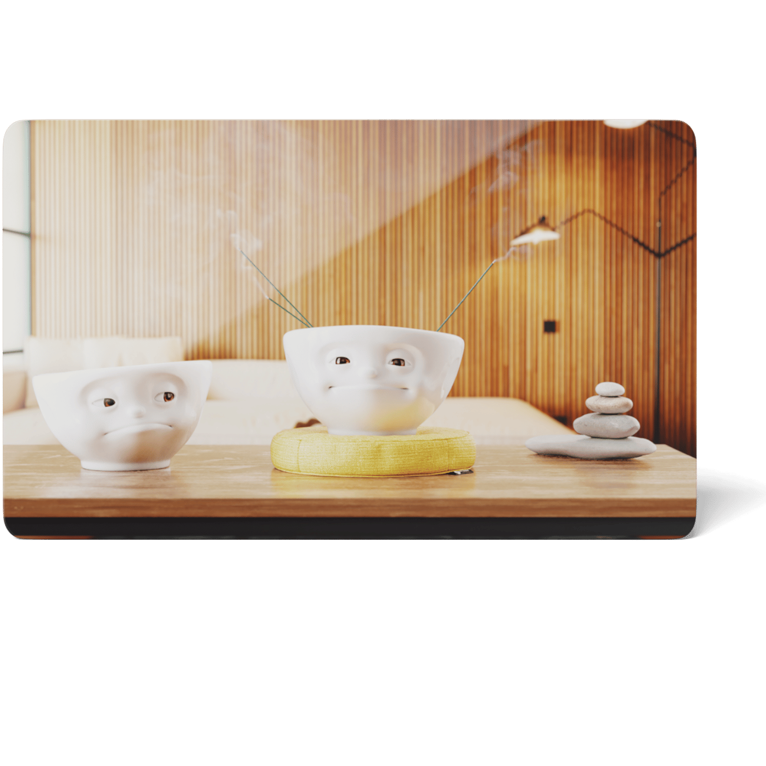 Plaque de petit déjeuner TASSEN bol zen