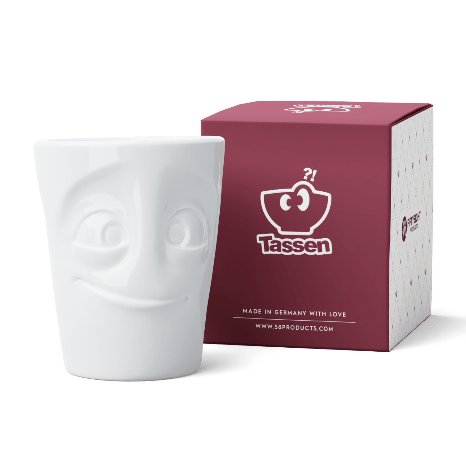 Maximug prêt nouveau mug tassen visage avec packaging