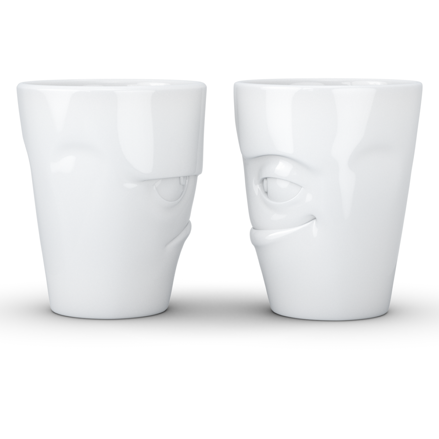 T012701_mug set tasse humeur grognon espiègle vaisselle porcelaine visage tassen58products