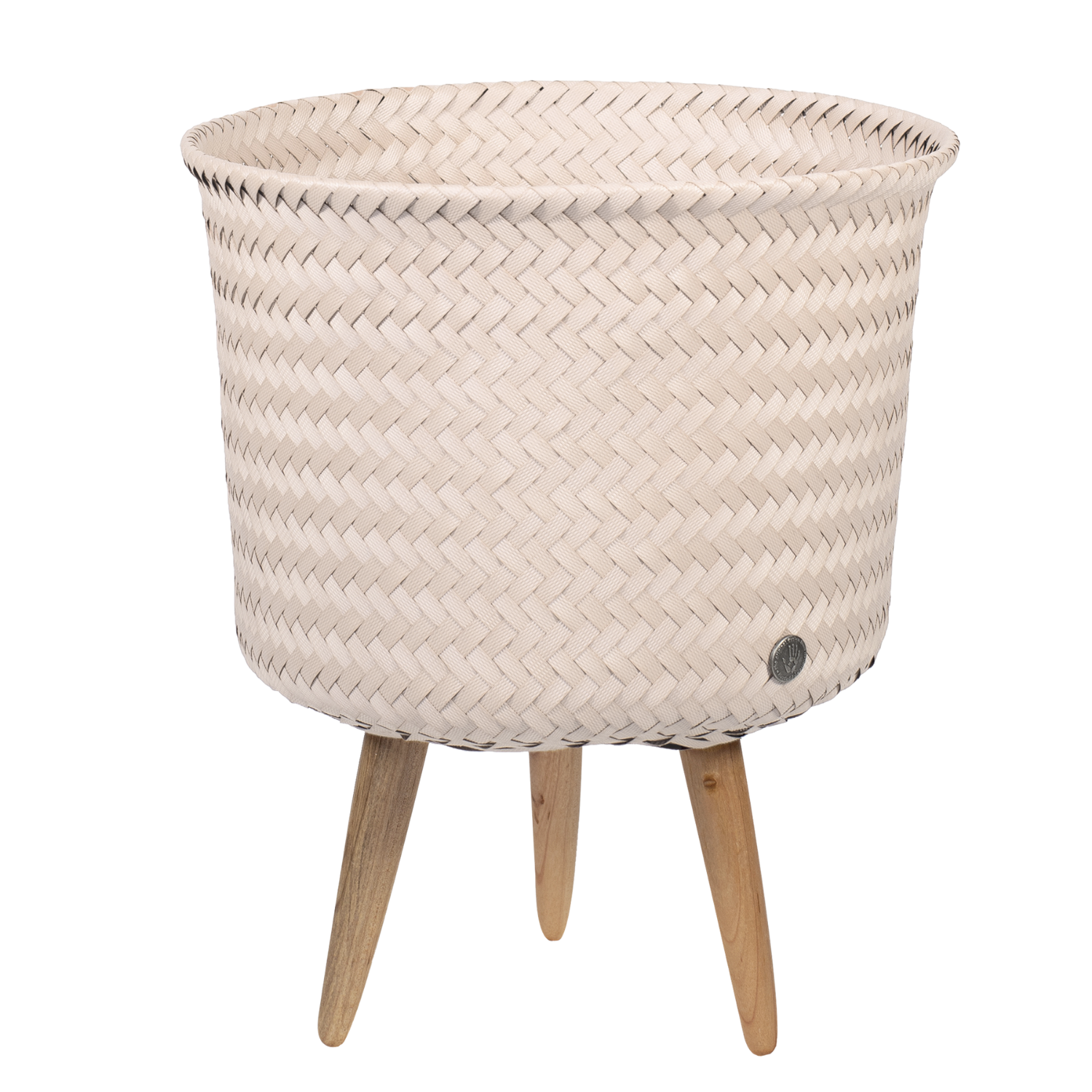 Up mid creme pastel panier plantes dintérieur rangement