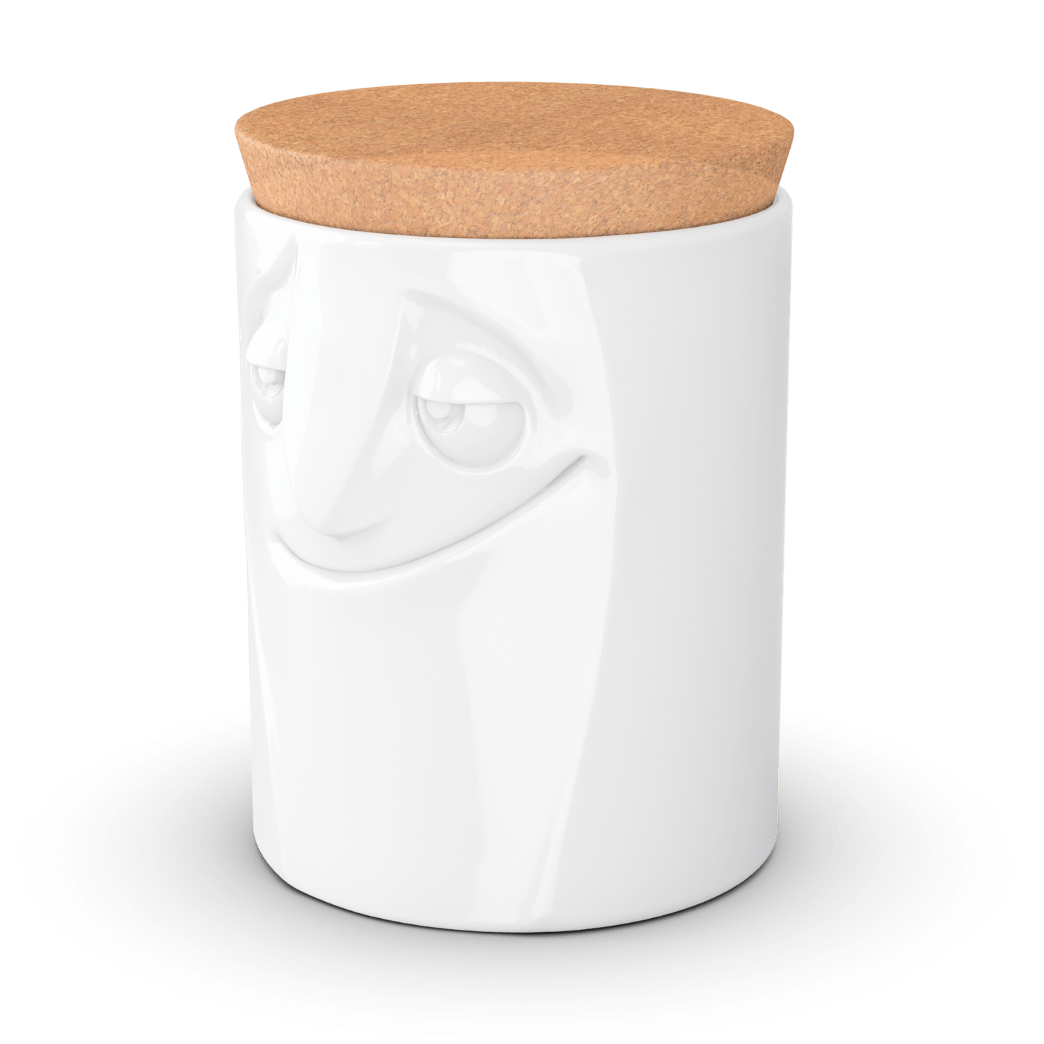 boîte de rangement alimentaire porcelaine visage charmant vaisselle Tassen