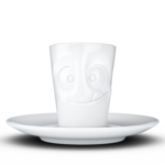 T021401 tasse expresso visage delicieux gourmand mug emotion tassen 58products
