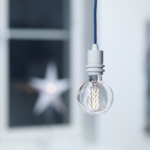 Flat exit ampoule plate filament LED nud collection douille bolt blanc