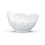 Bol 500ml malin coquin visage sourire blanc vaisselle tassen porcelaine