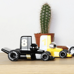 voiture verve velocita noir et jaune collection playforever toys